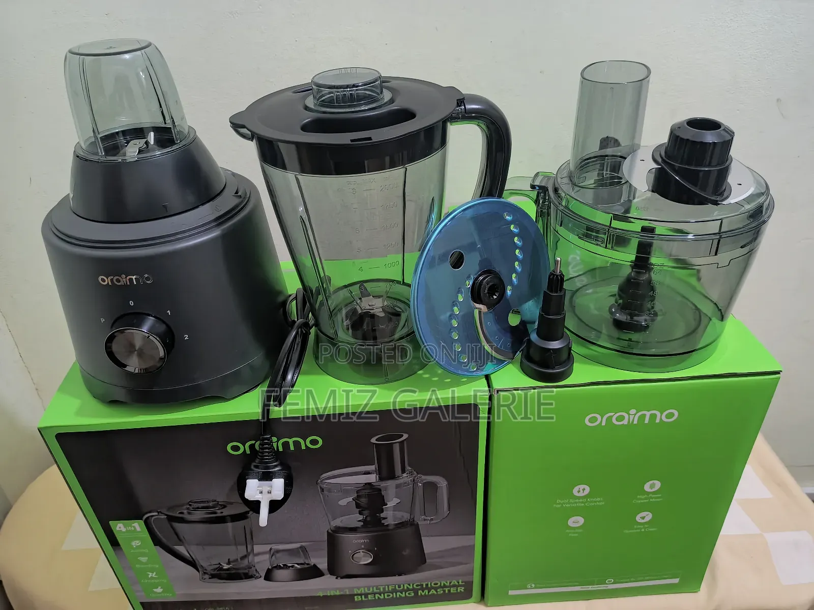 Oraimo Omniblend 1500w 4-in-1 Multifunctional Blender