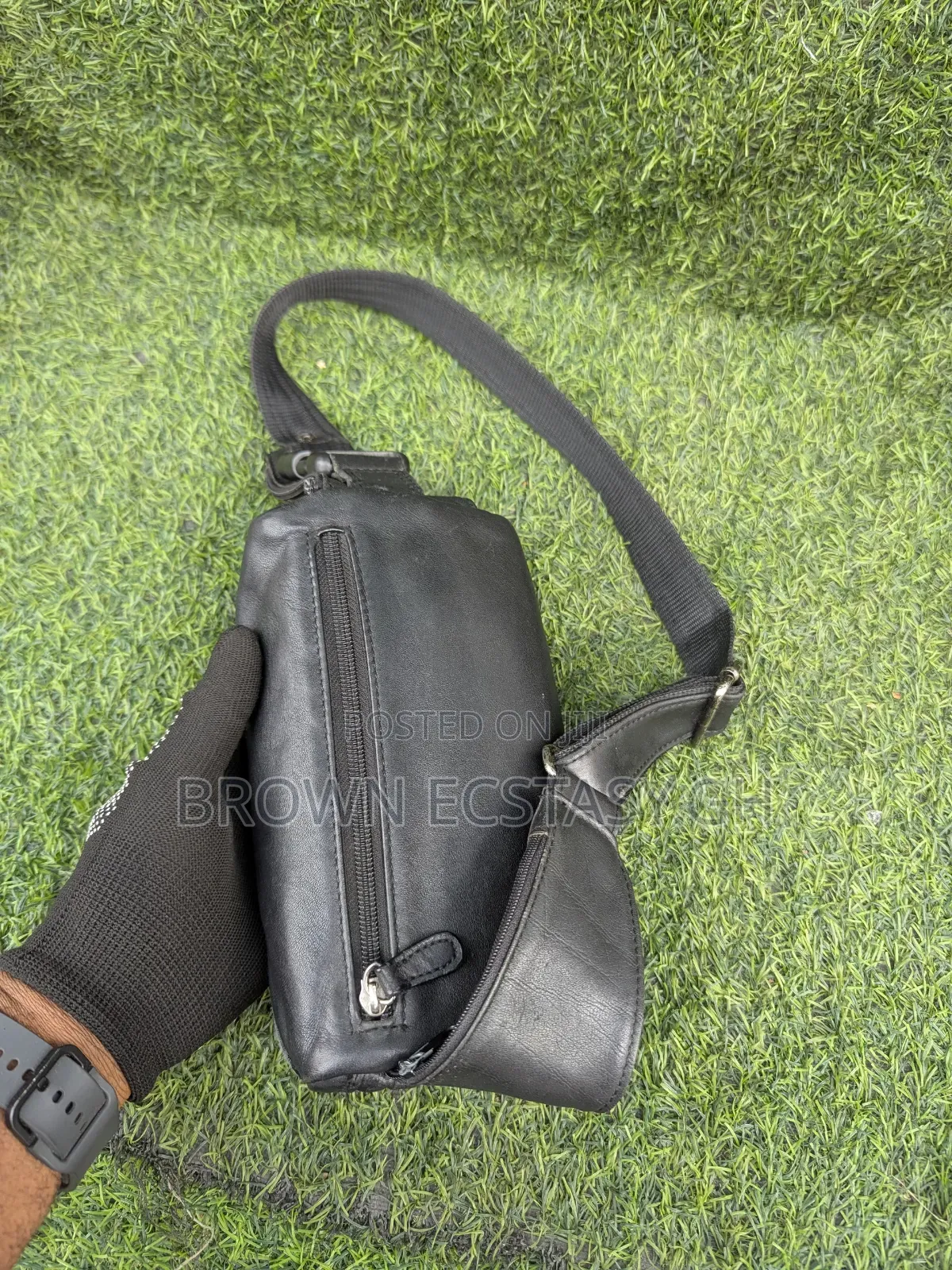 Erancinel Leather Waist Bag (Uk Used)