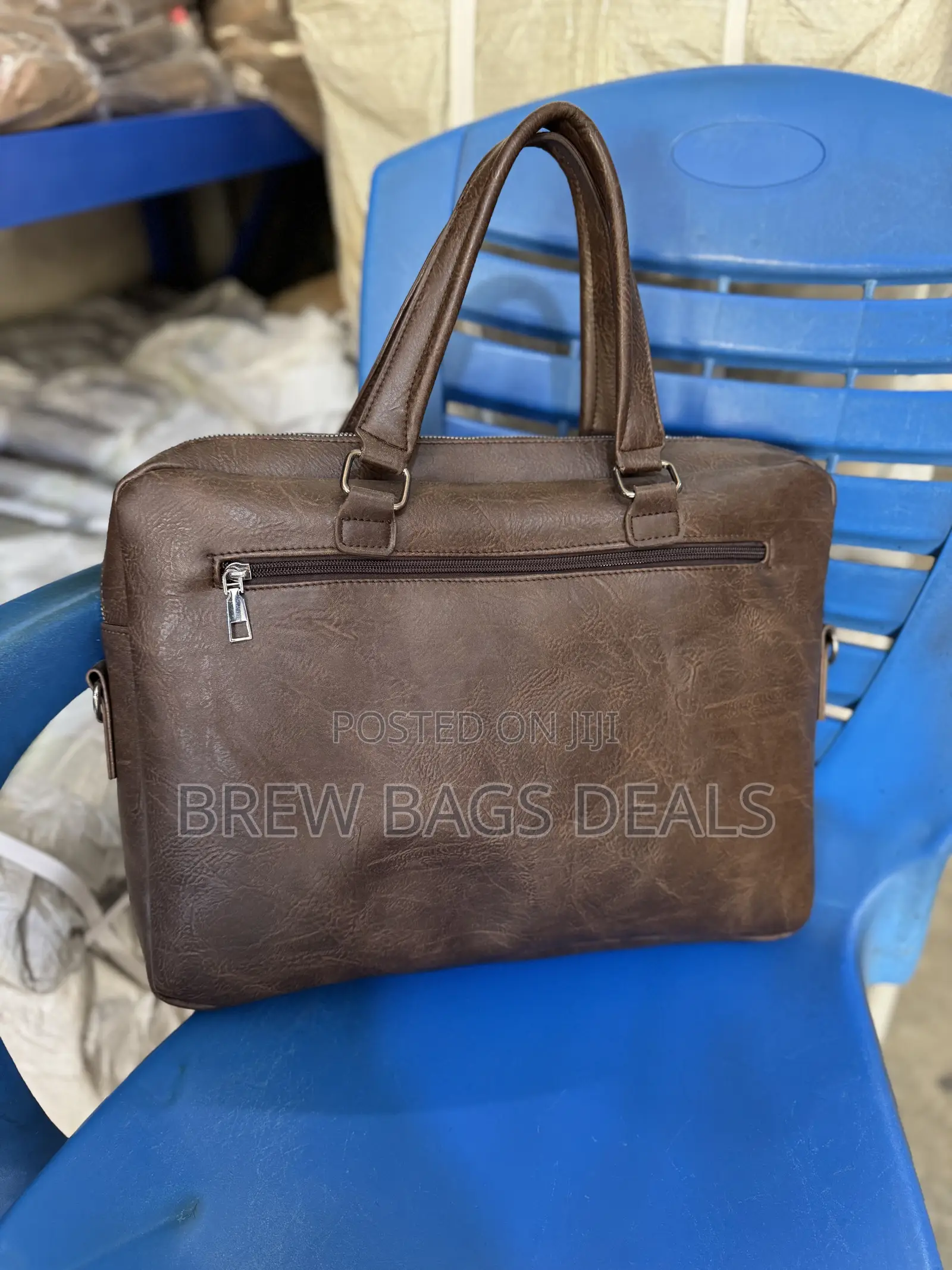 Pure Leather Unisex Laptop Bag 15 Inches - 17 Inches.