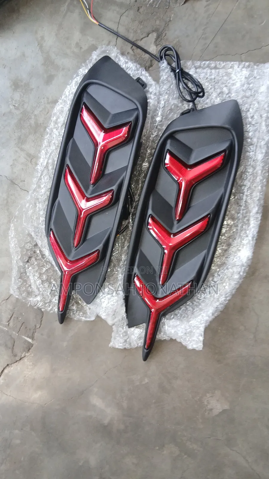 Civic 2018 Back Bumper Speck Reflectors