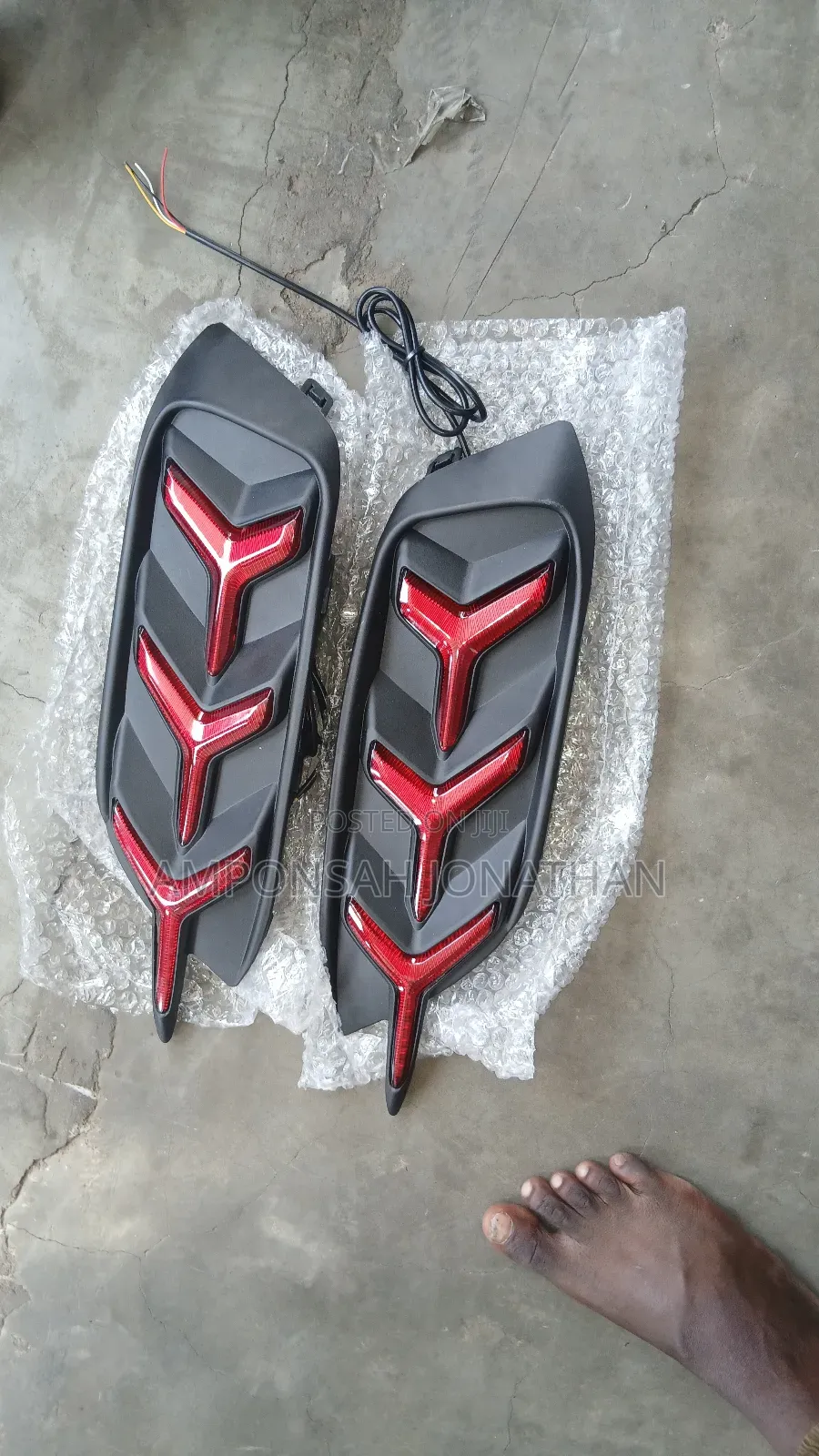 Civic 2018 Back Bumper Speck Reflectors