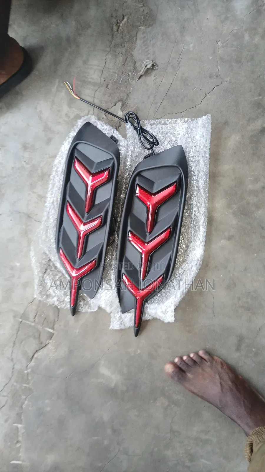Civic 2018 Back Bumper Speck Reflectors