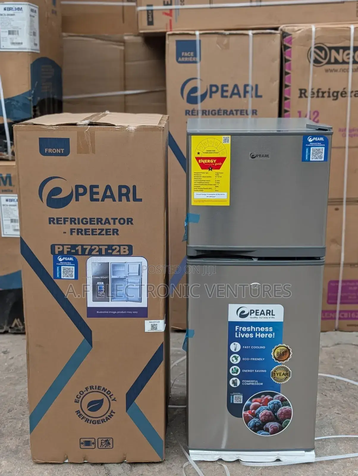 Pearl 108-Ltres Refrigerator (Pf-172t-2b)