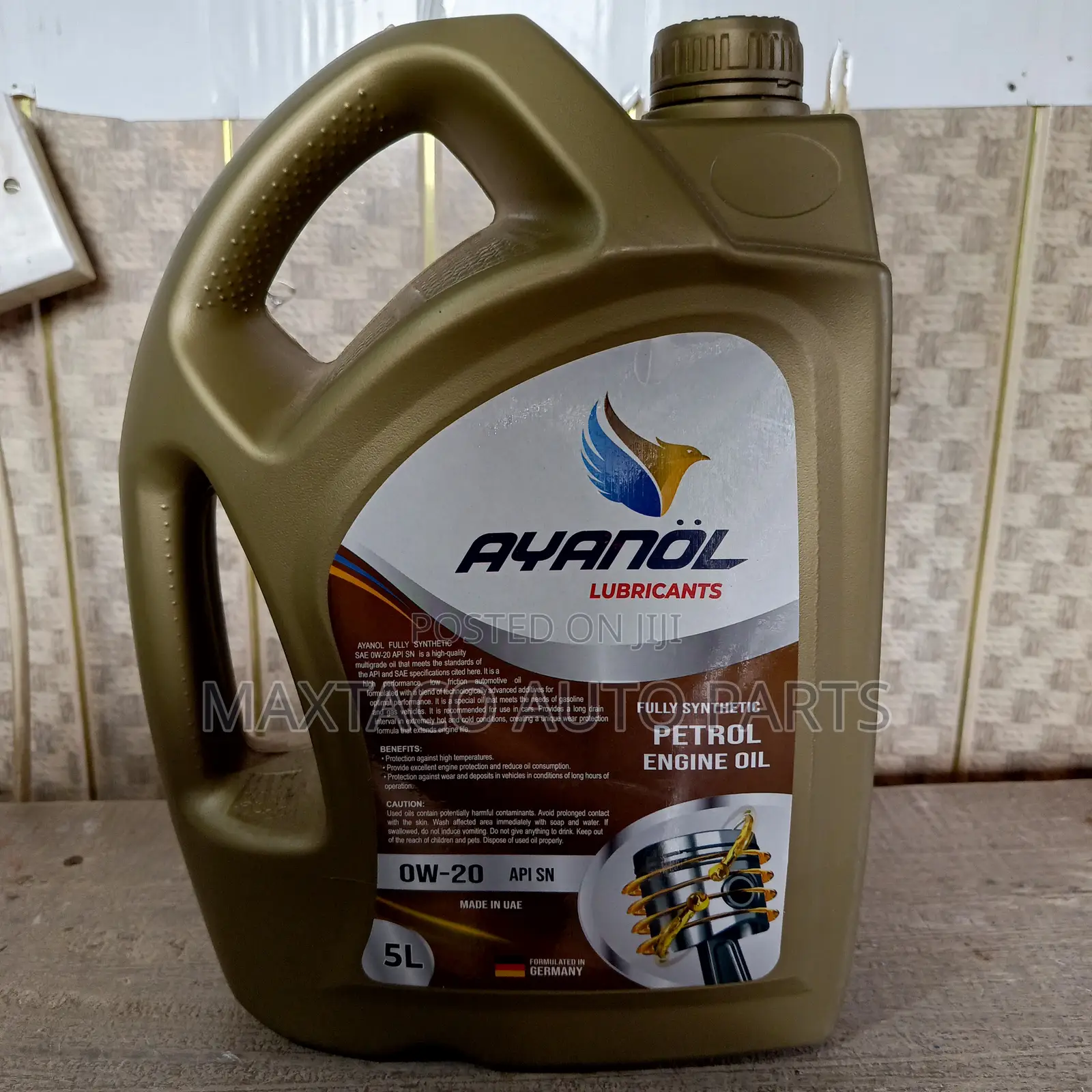 Ayanol 0w-20 Petrol Engine Oil 4l