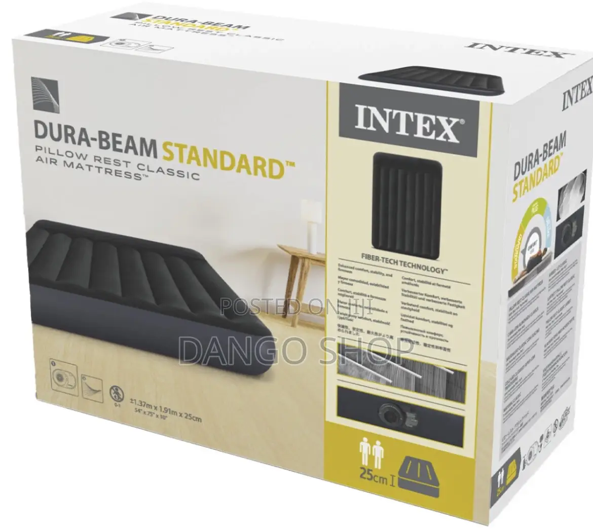 Intex Dura-Beam Standard Pillow Rest Air Mattres