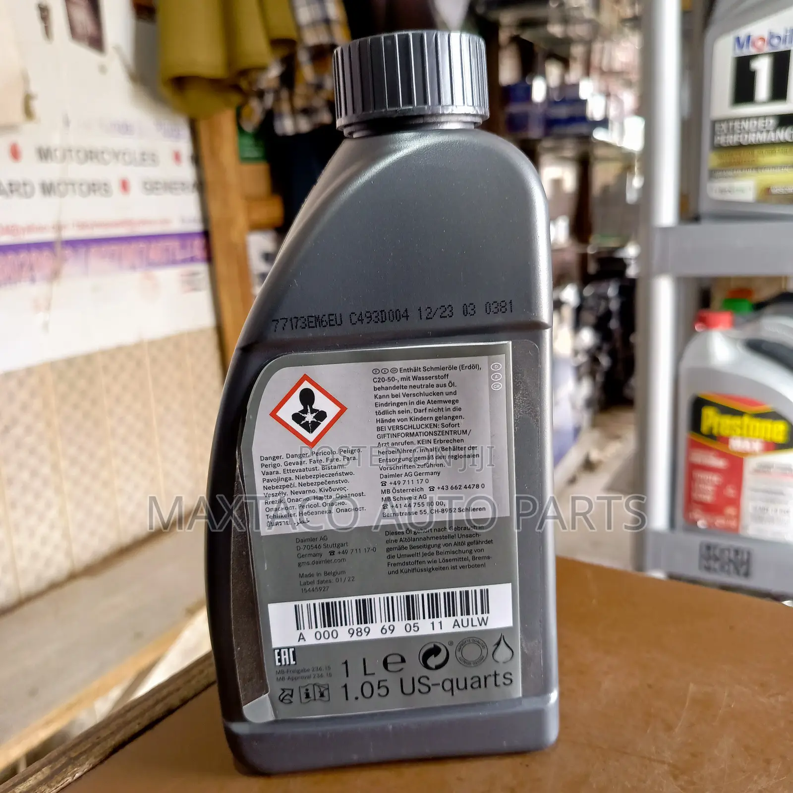 Mercedes-Benz Mb 236.15 Genuine Automatictransmission Fluid Fe