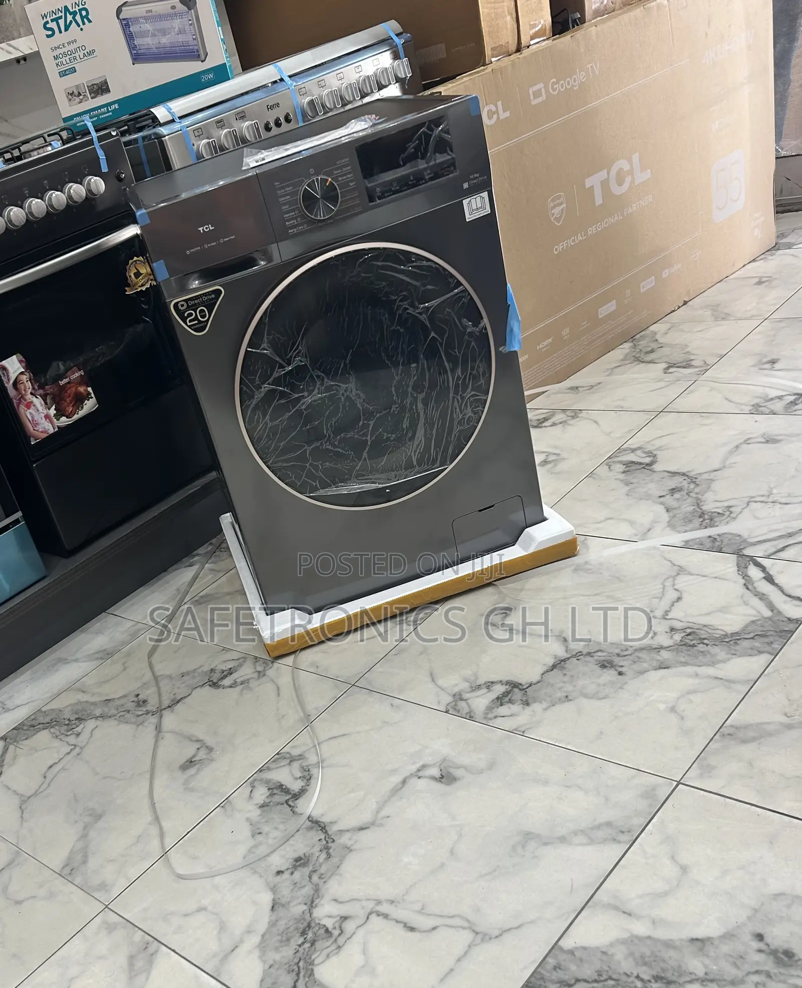 Long Lasting 8kg Topload Frontlaod Grey Fully Automatic Washer