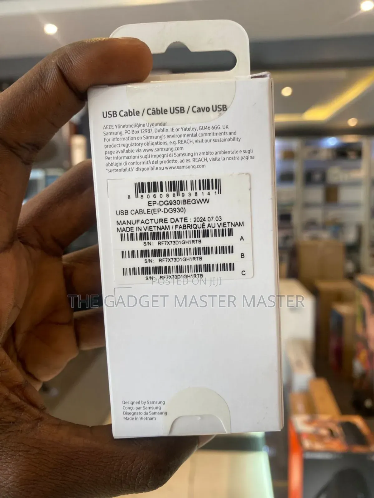 Samsung Usb a to Usb C 1.5m Cable
