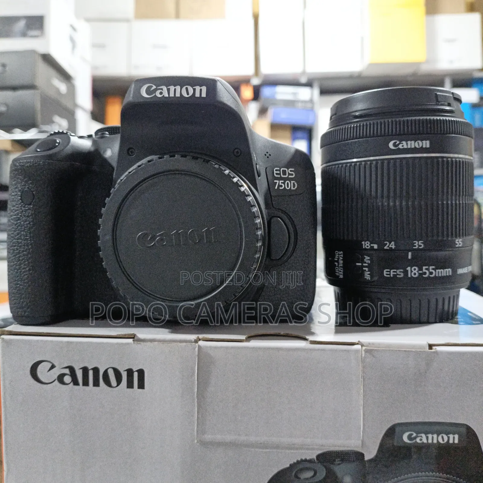 Canon Eos 750d With Ef 18-55 Mm Is STM Lens