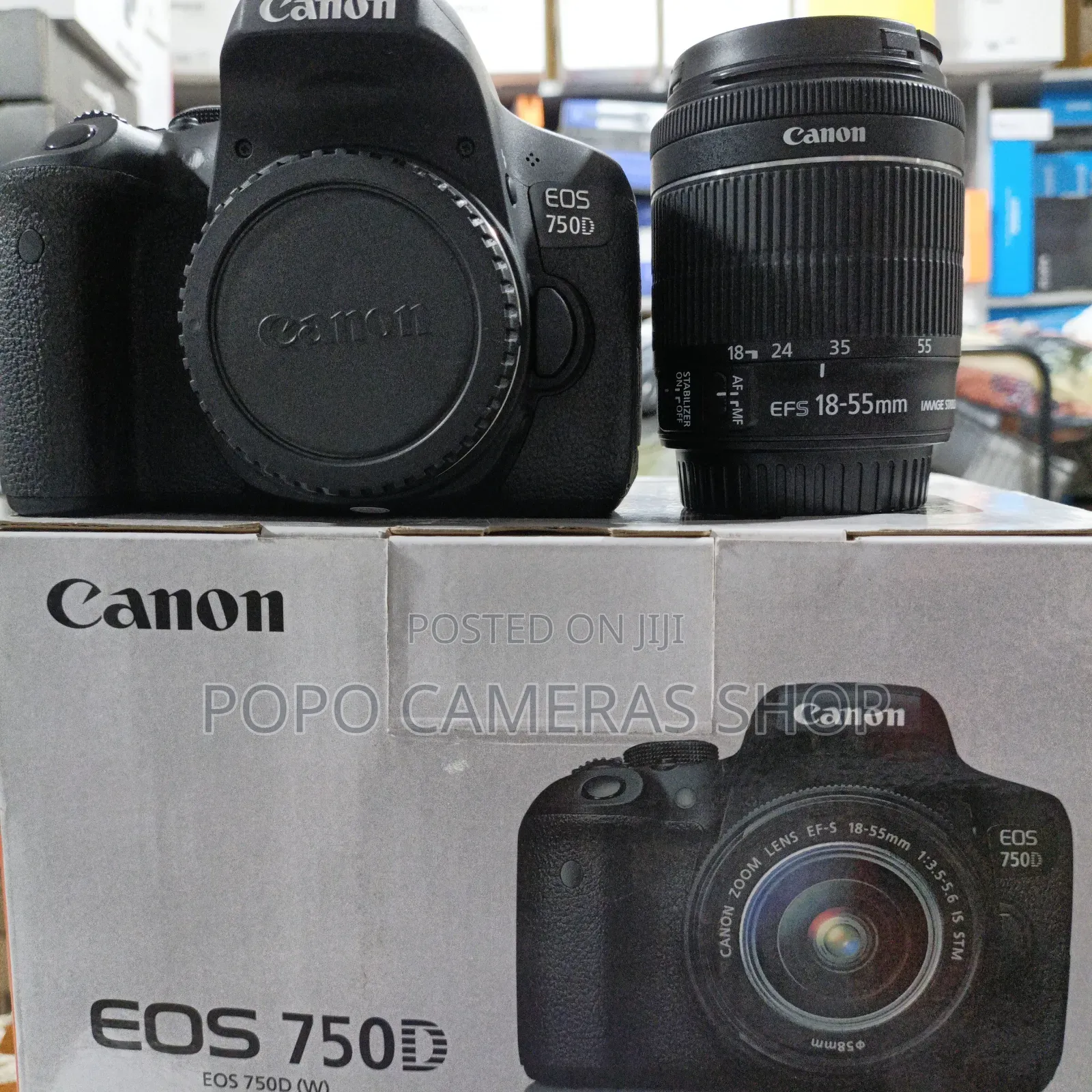 Canon Eos 750d With Ef 18-55 Mm Is STM Lens