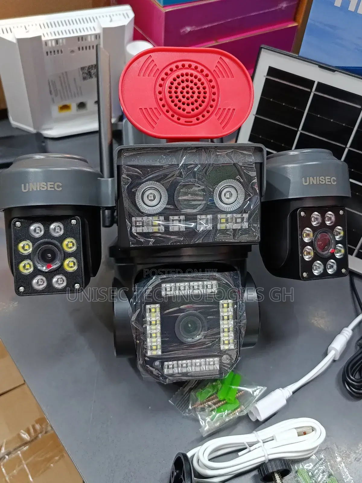 4 Lens Solar Camera