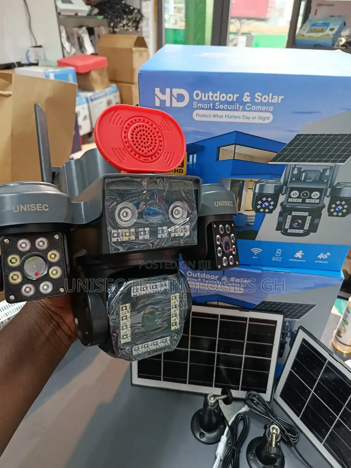 Ultra Hd Outdoor Solar Camera