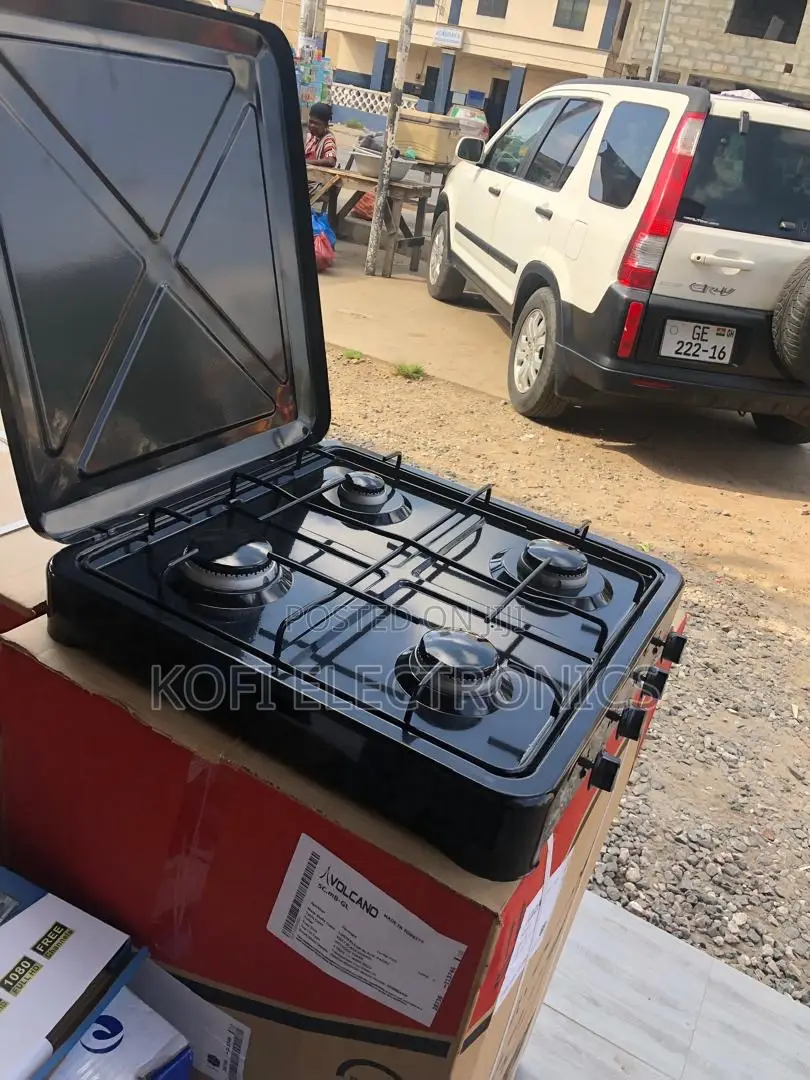 Heavy-Duty 4-Burner Gas Cooker Built to Last!