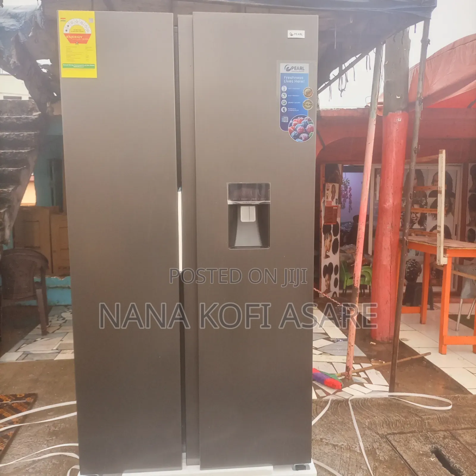 Pearl 450litres Side by Side With Dispenser