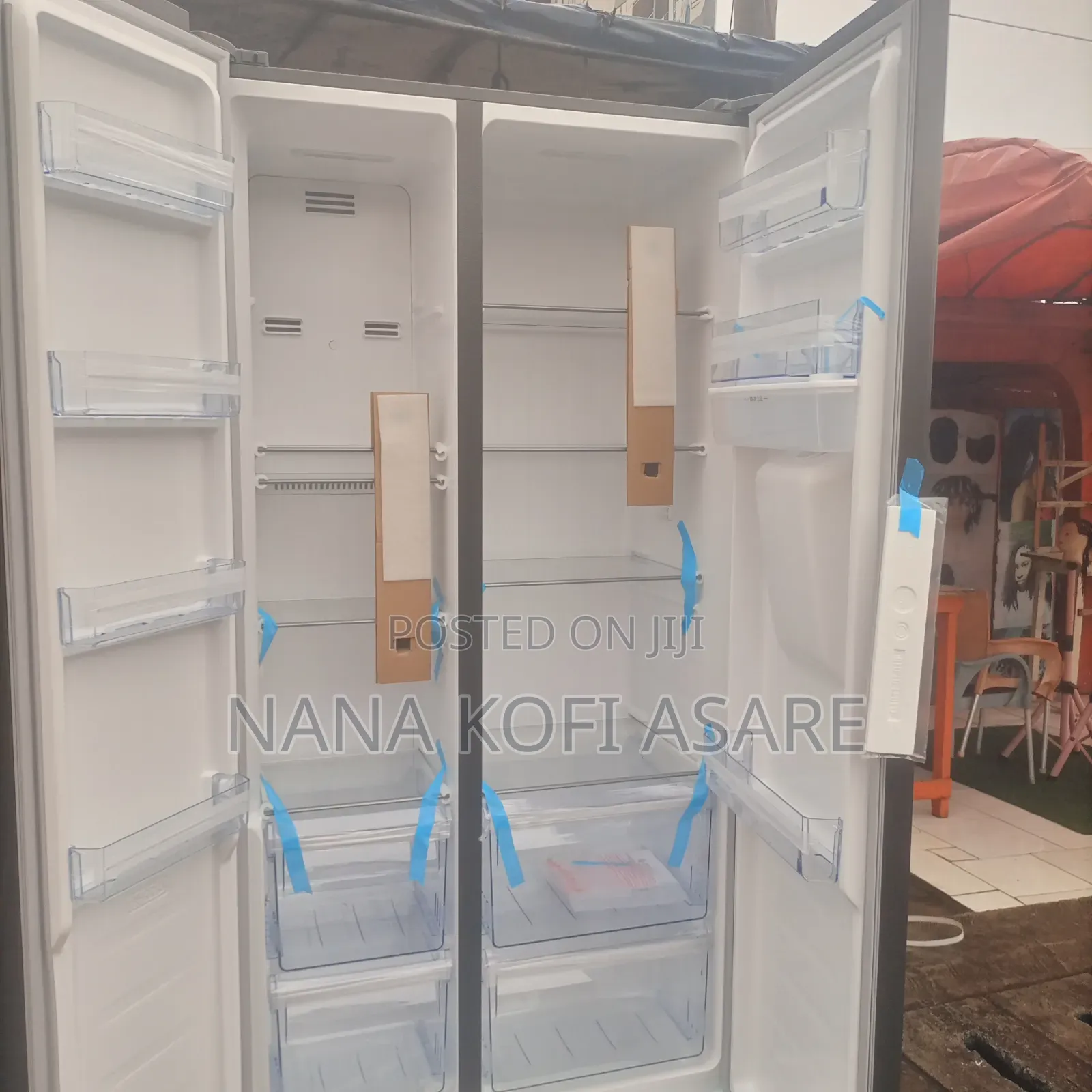 Pearl 450litres Side by Side With Dispenser