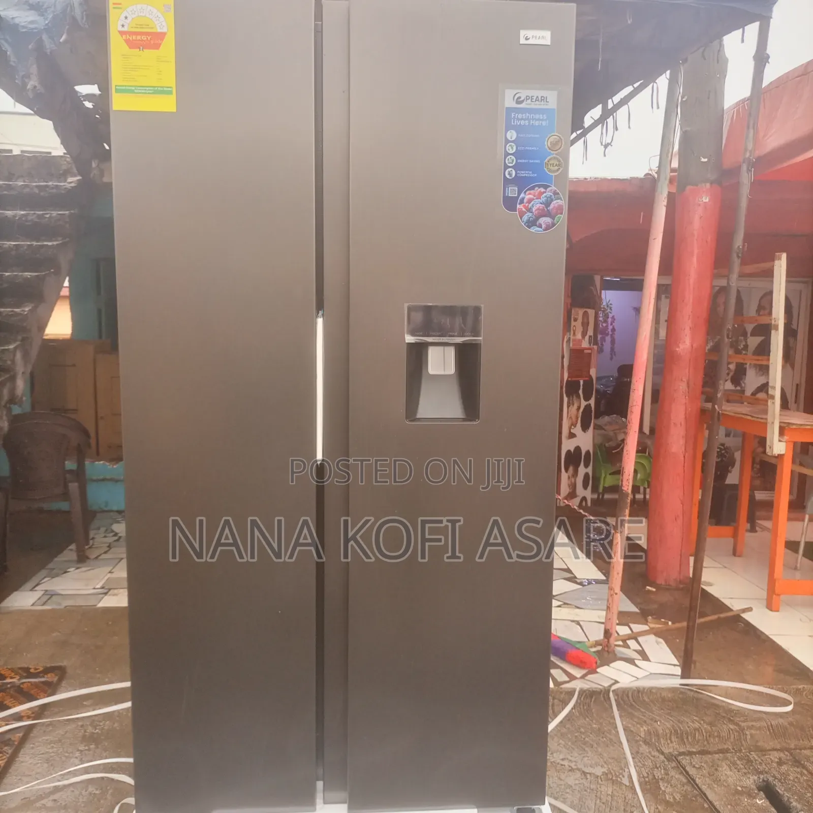 Pearl 450litres Side by Side With Dispenser