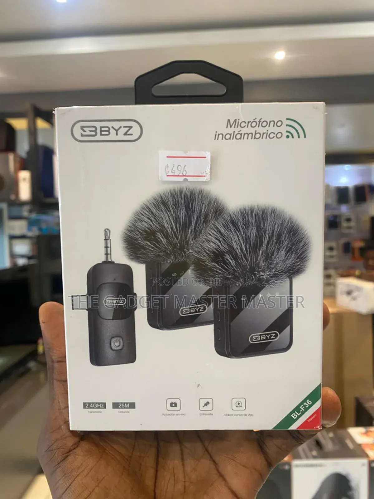 Byz Bl- F36 Wireless Microphone