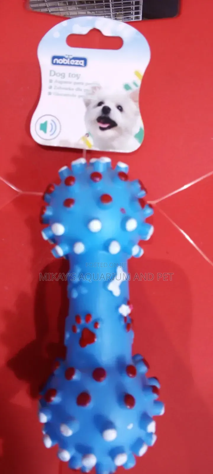 Small Dog Play Rubber Toy