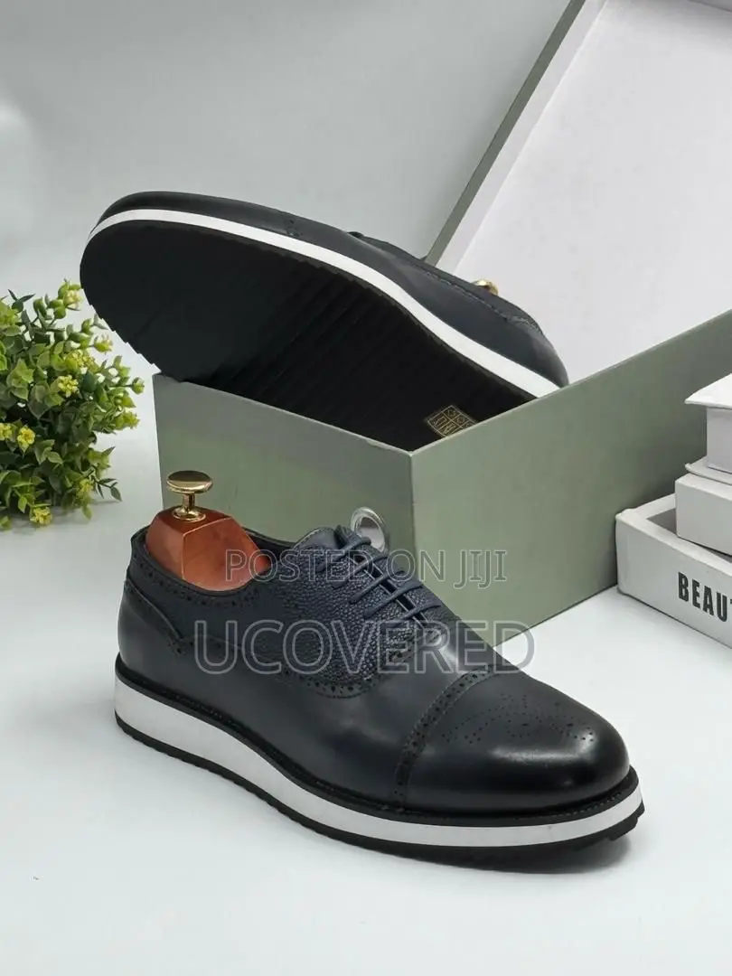 Berluti Men’S Leather Laced Shoes