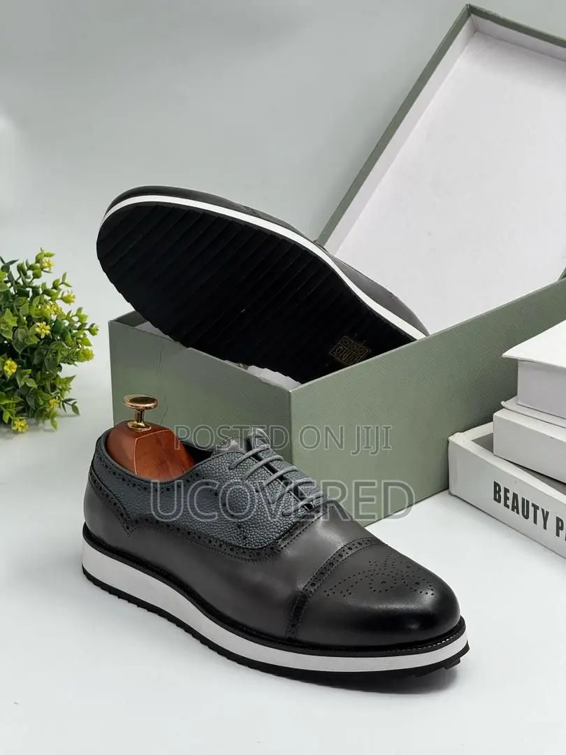 Berluti Men’S Leather Laced Shoes