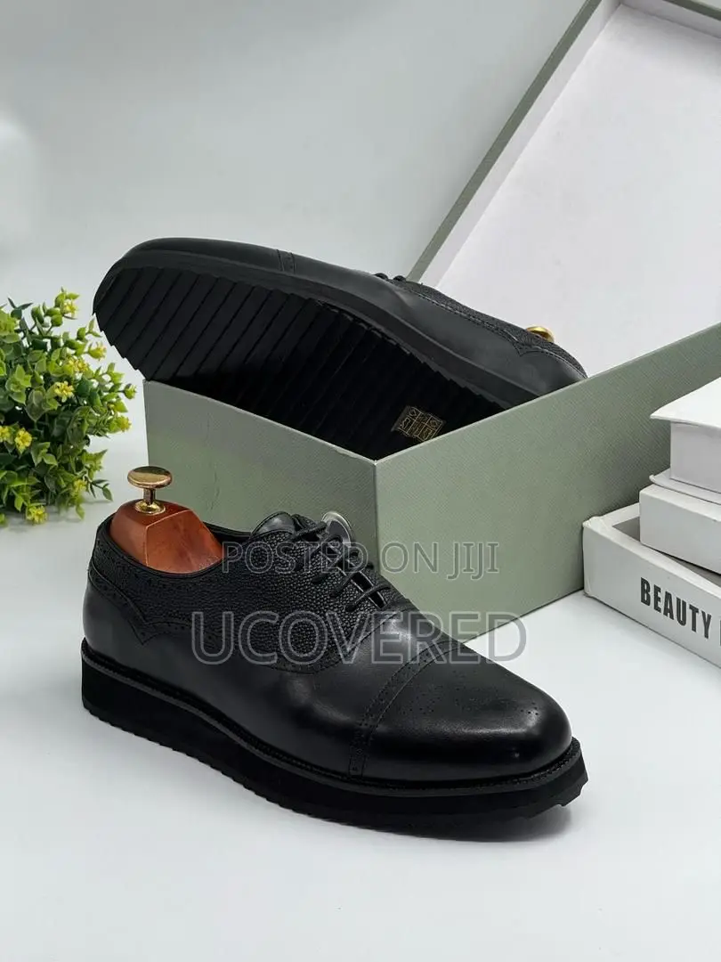 Berluti Men’S Leather Laced Shoes