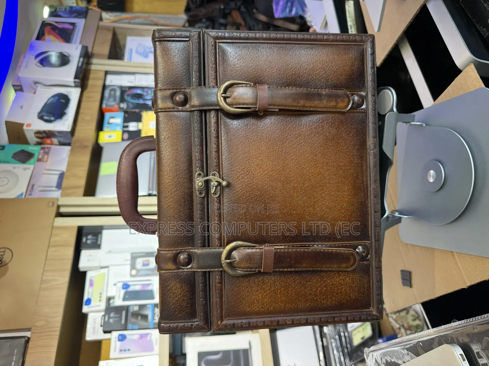 Classic Vintage Genuine Leather Briefcase Bag (Forsse)Original Fromuk