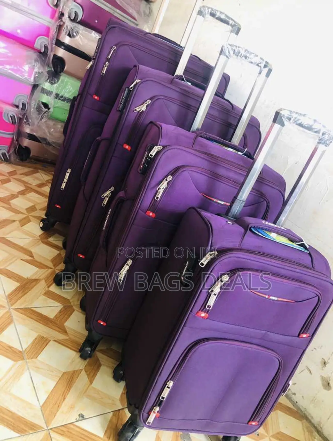 Top Quality Ak 4set Thick Fabric & Lightweight Traveling Bag.