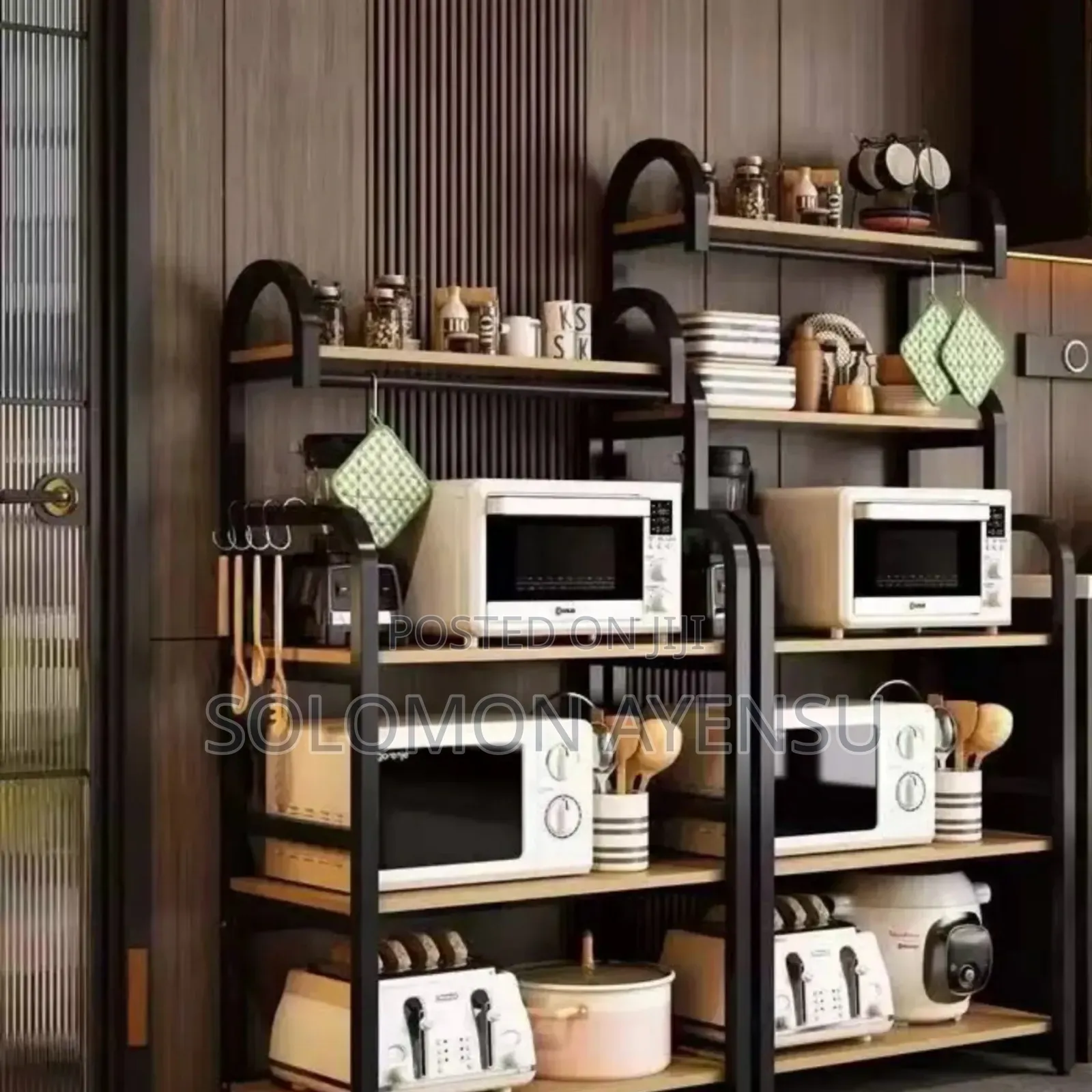 Brand New 4 Or 5 Tier Multifunctional Kitchen's Racks Available
