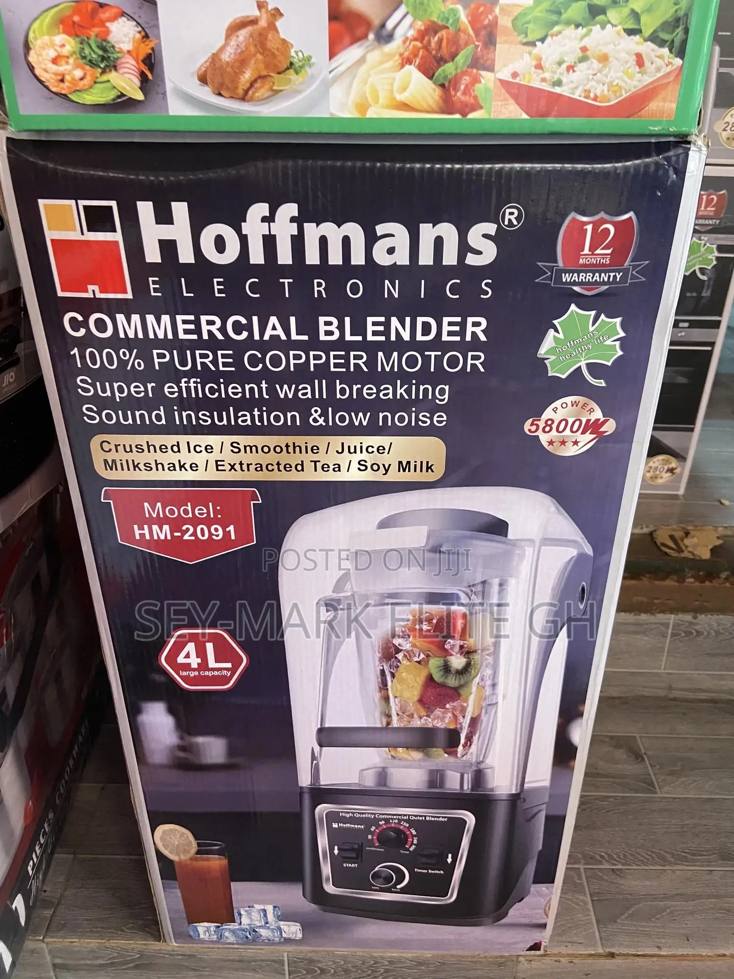 4l Hoffman Commercial Soundproof Blender