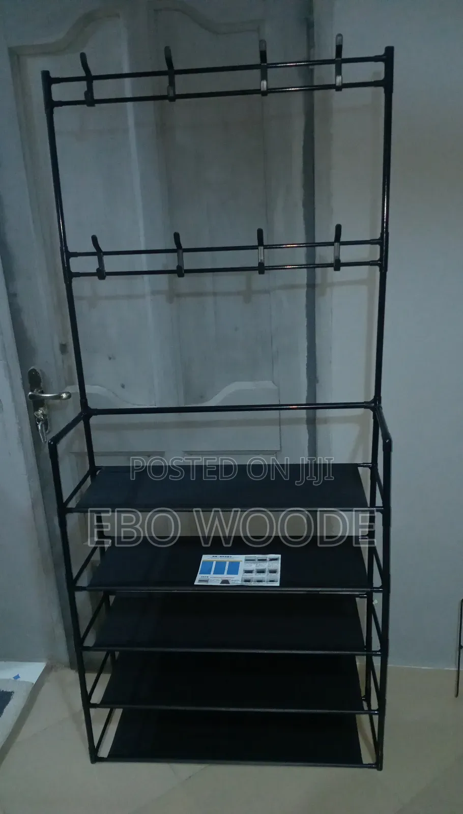 Portable Clothes And Shoes Rack