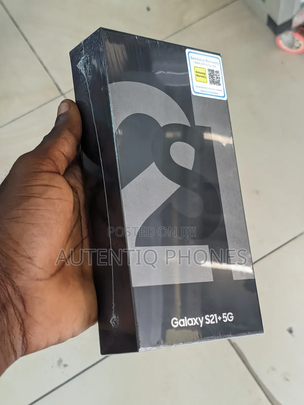 New Samsung Galaxy S21+ 5G 128 GB Black