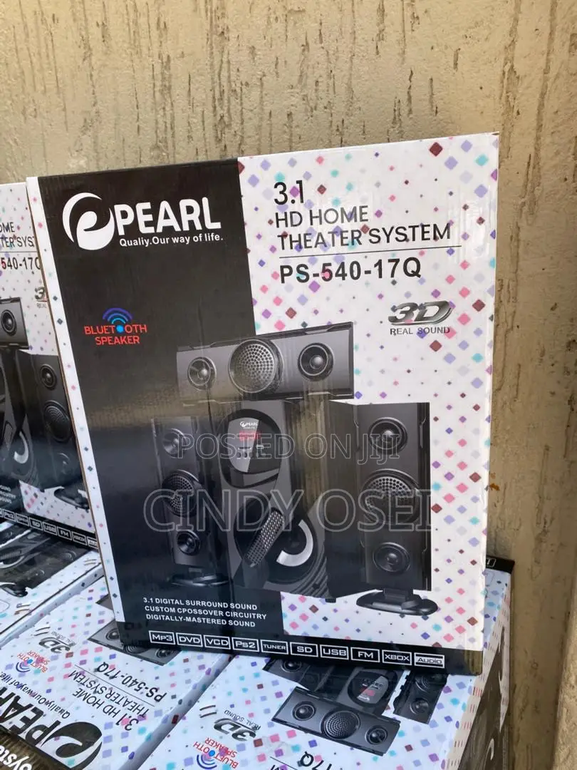 Pearl Ps-540-17q 3d Real Sound Bluetooth Speaker
