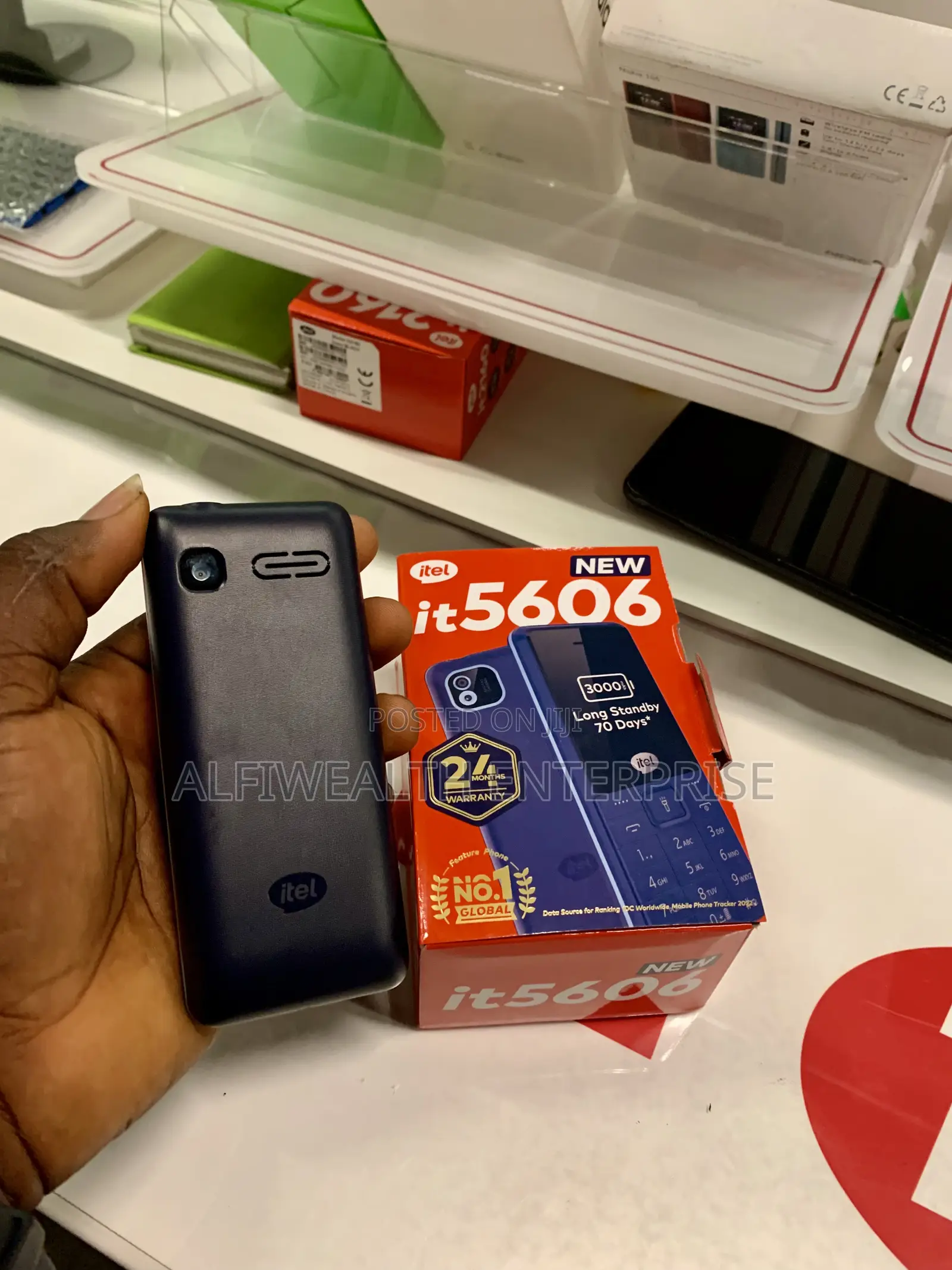 New Itel it5606 Black
