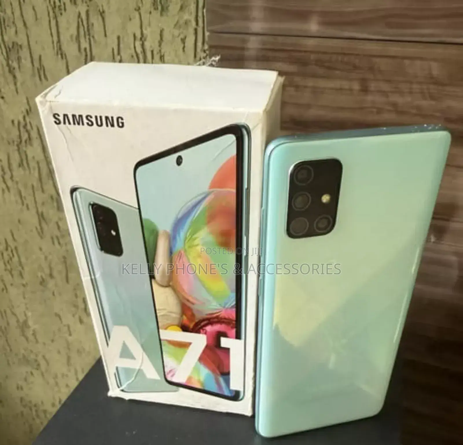 New Samsung Galaxy A71 128 GB Black