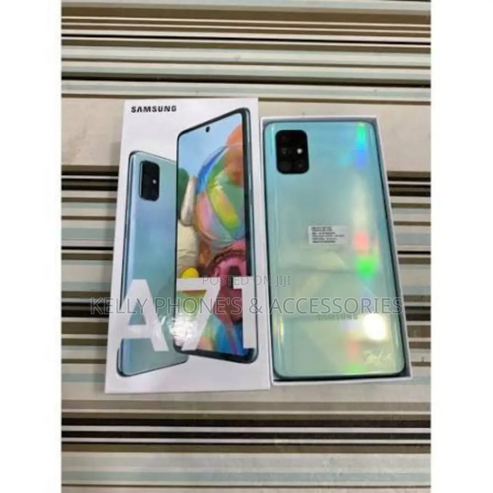New Samsung Galaxy A71 128 GB Black