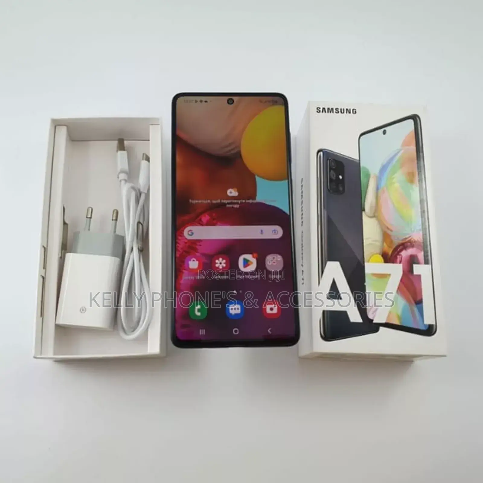 New Samsung Galaxy A71 128 GB Black
