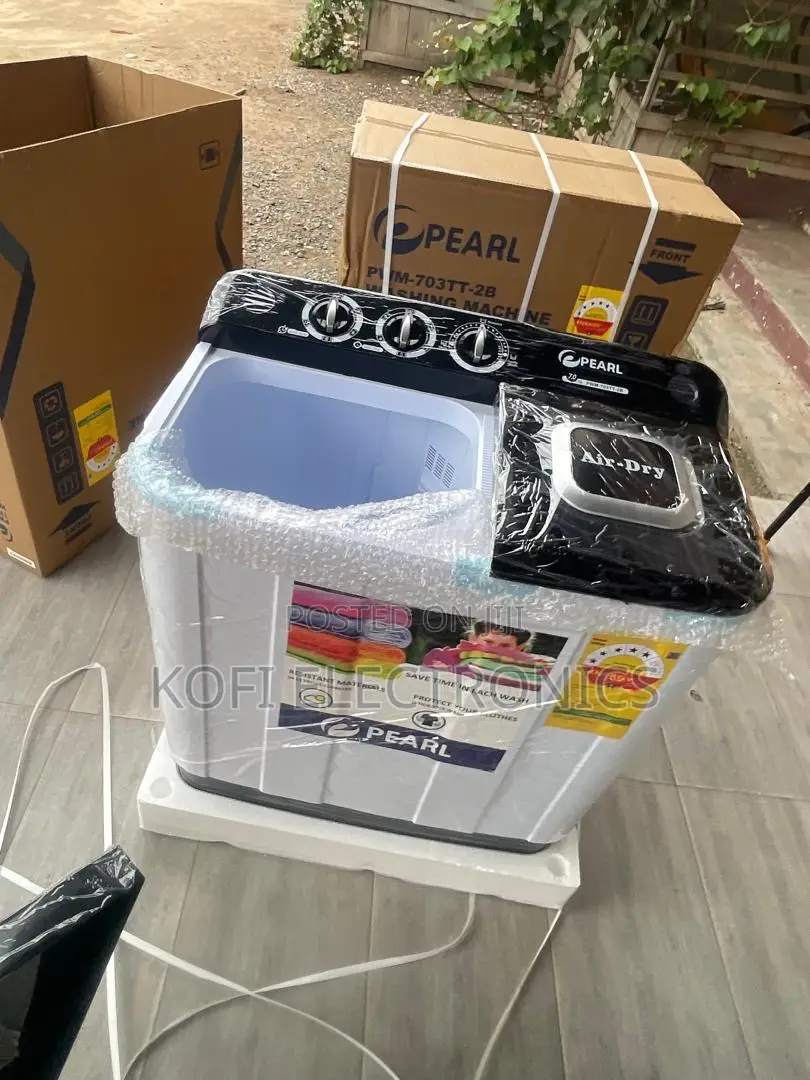 Upgrade Laundry Day With Pearl 7kg Powerful Washing Machine