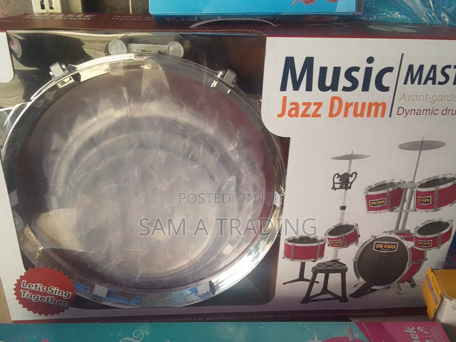 Kids Musical Jazz Drum Set