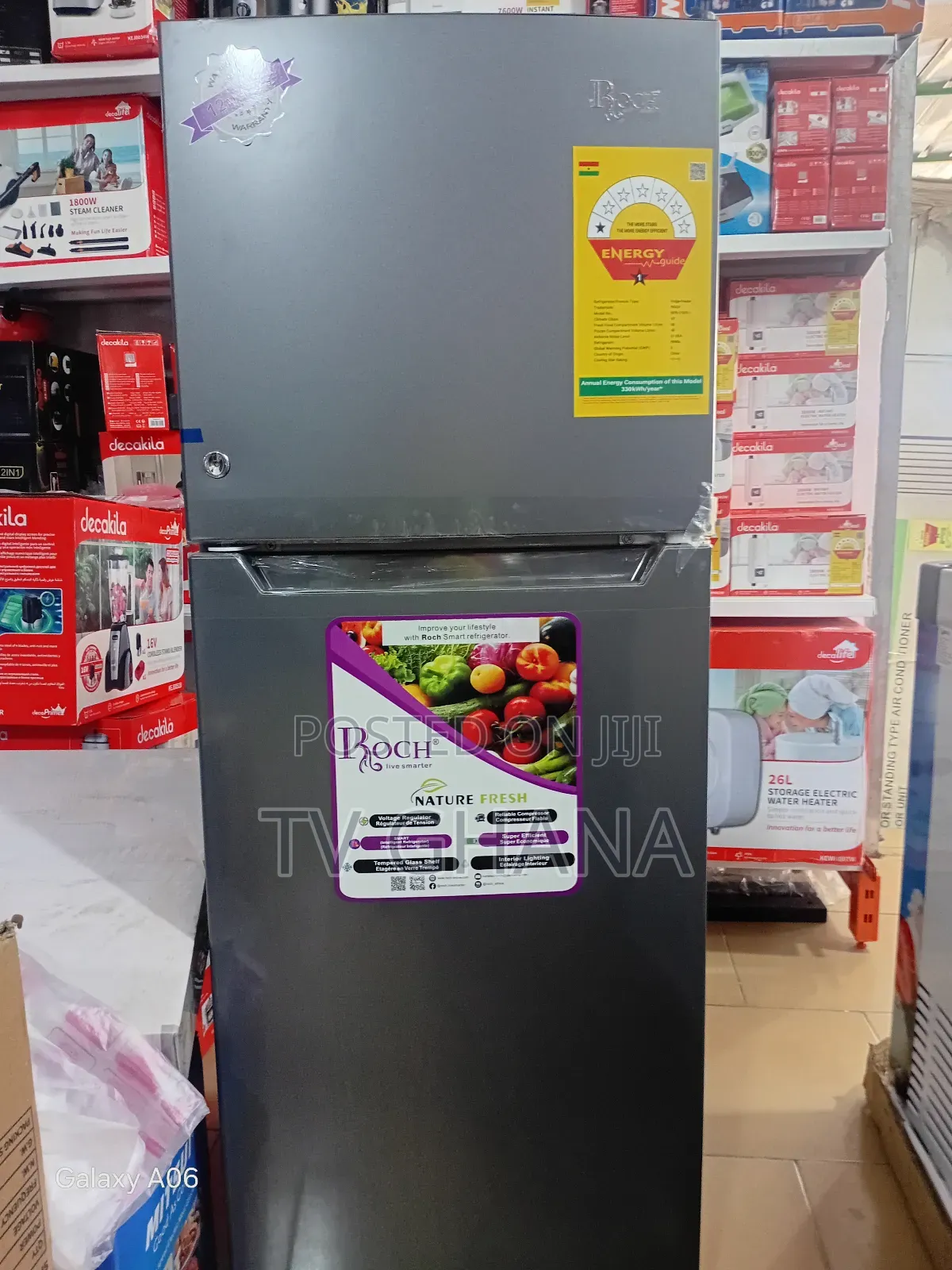 Roch 220l Refrigerator – Powerful Cooling