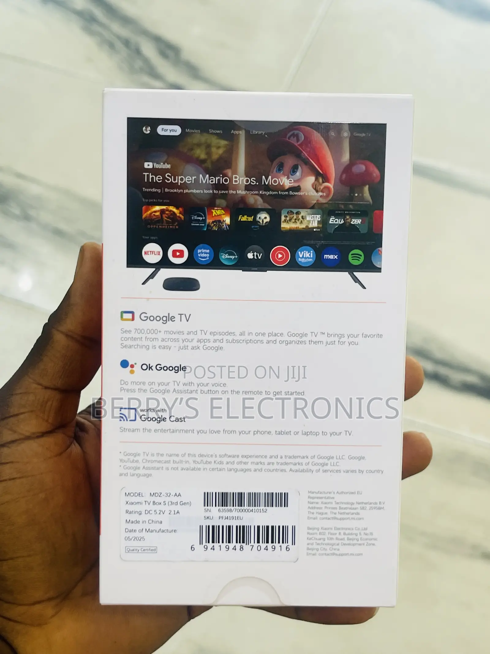 Xiaomi Tv Box S 3rd Gen