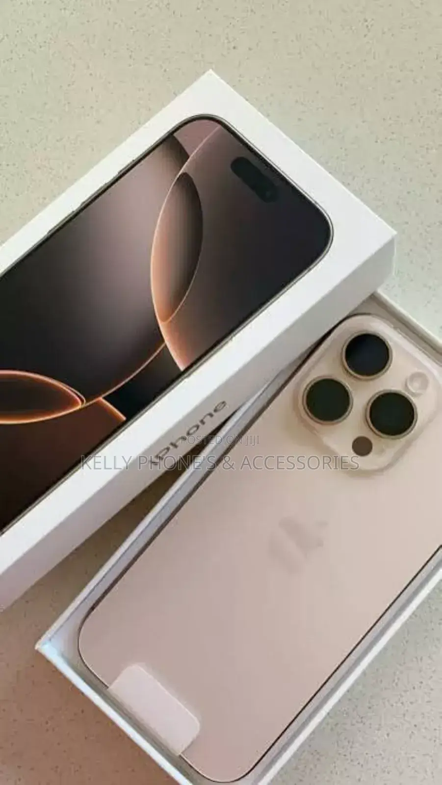 New Apple iPhone 16 Pro Max 256 GB Gold