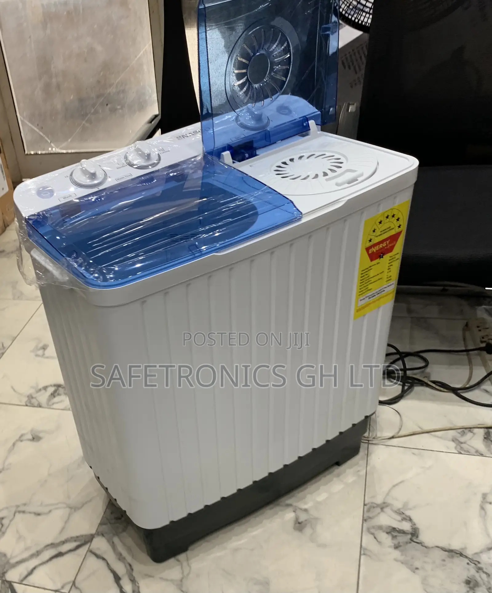 Nasco Semiautomatic Electric Topload 8kg White Washer
