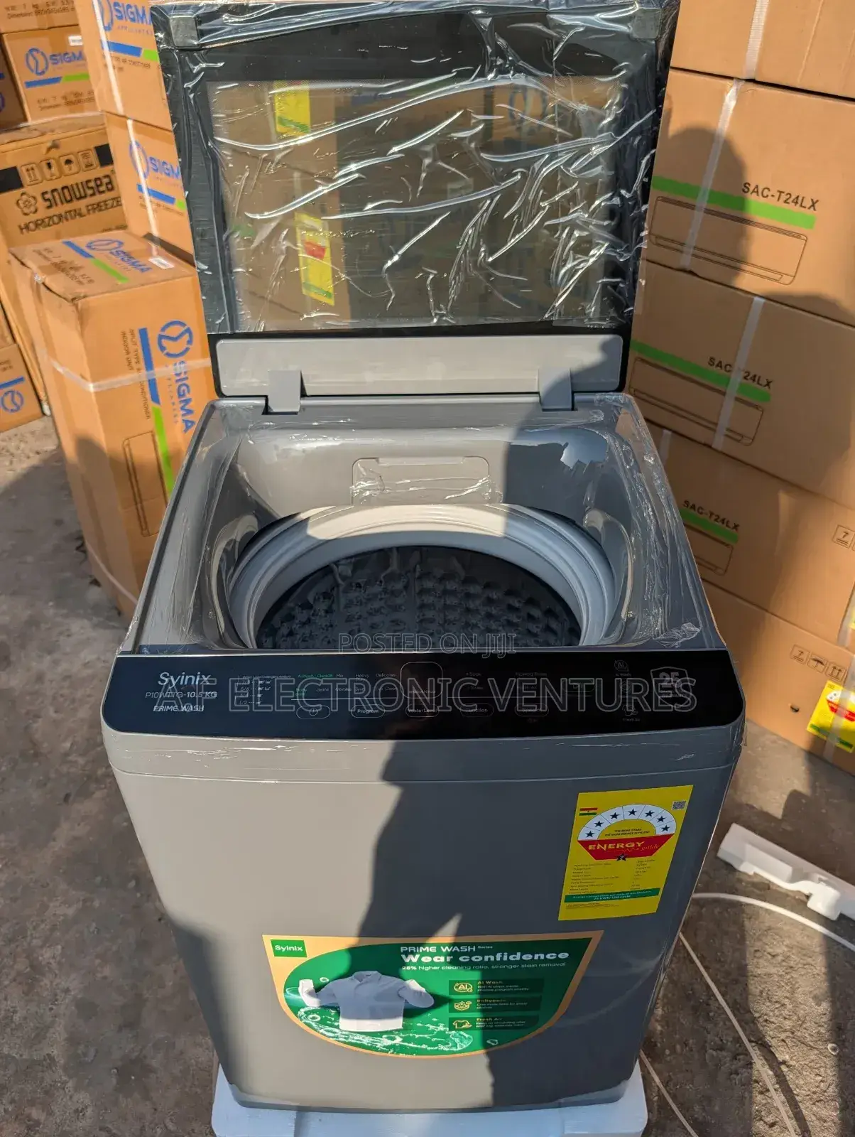 Syinix 10.5 Kg Top Load Fully Automatic Washing Machine