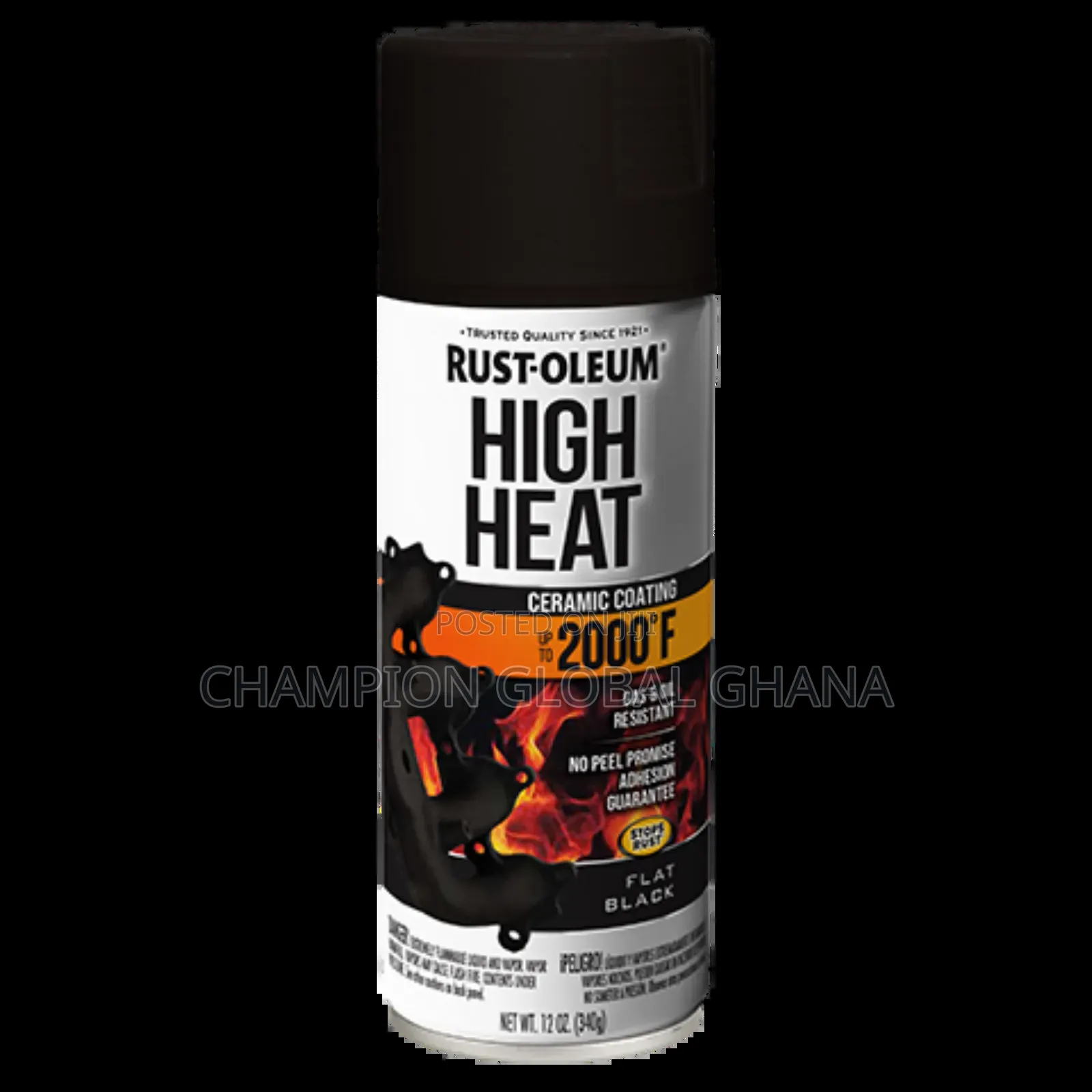 High Heat Temperature Spray Paint