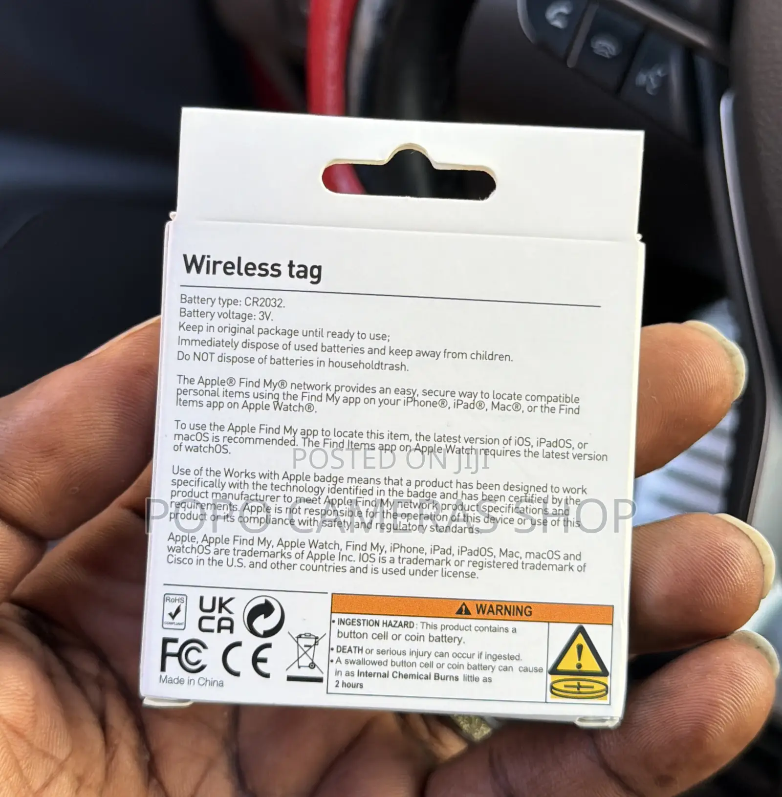 Wireless Air Tag