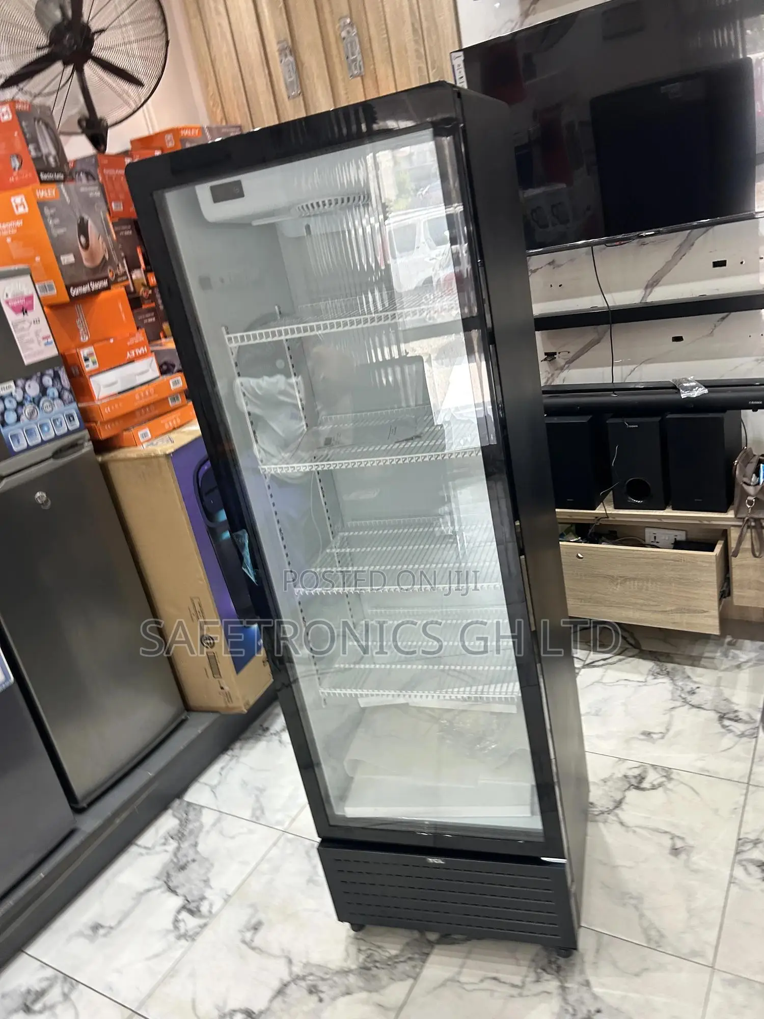 Call for Original Display Singledoor TCL Black Fridge