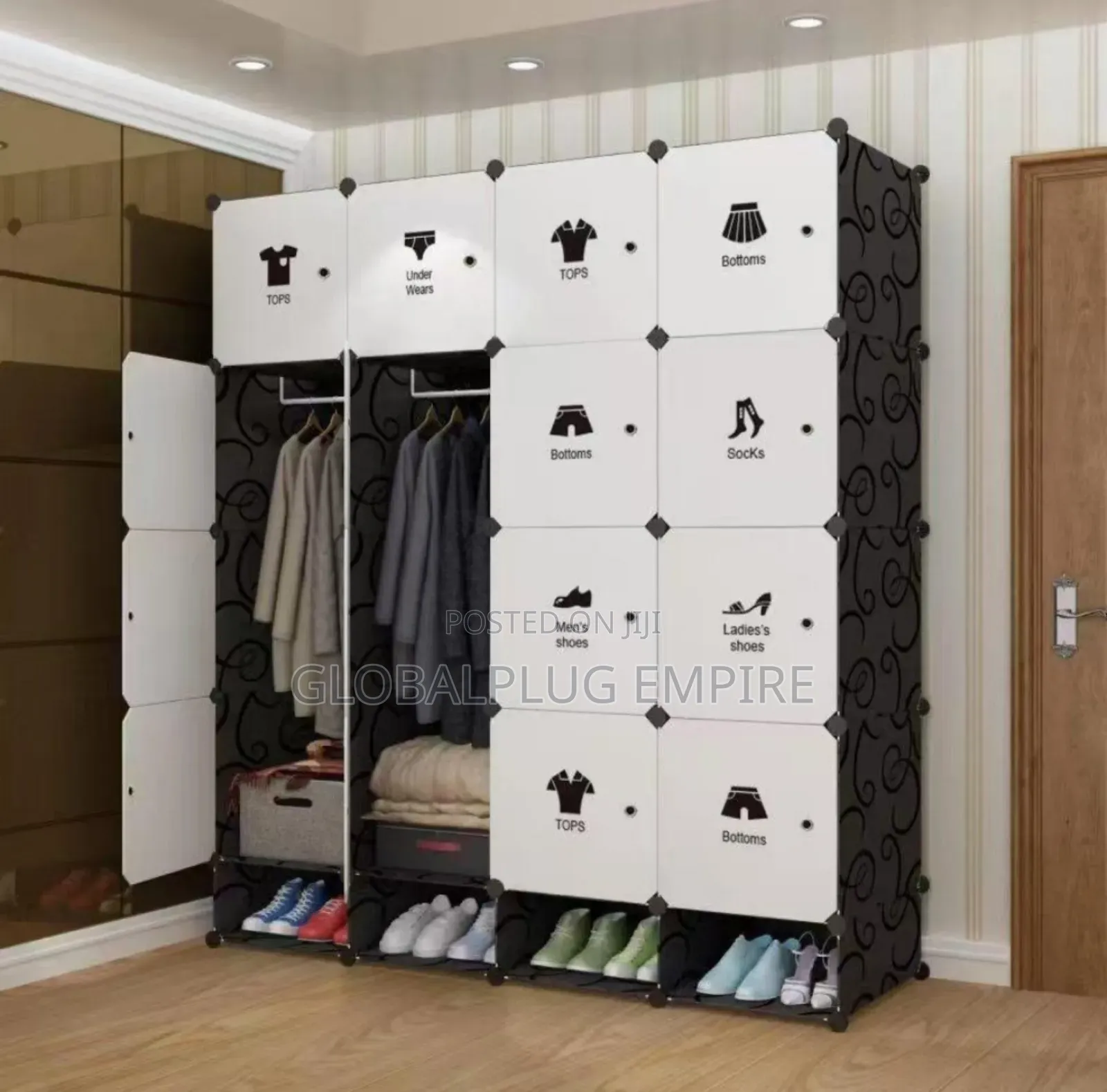 20 Cubes Foldable Wardrobe