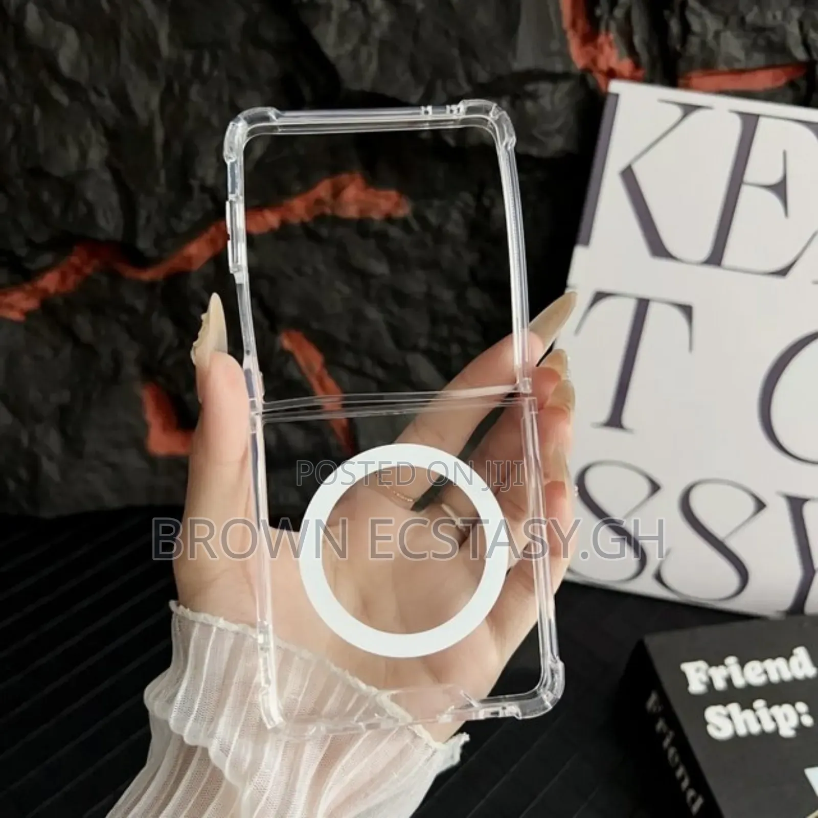 Galaxy Z Flip 4/5/6/7 Transparent Case