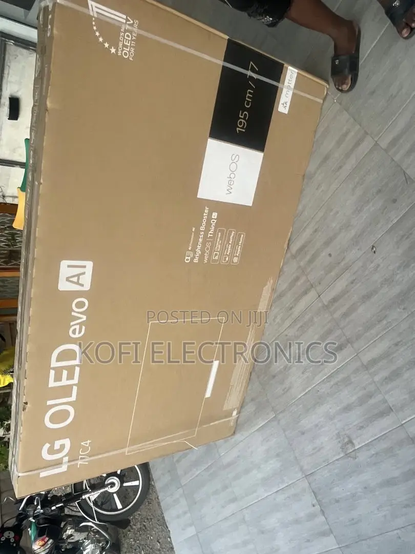 Lg 77oled C4 Sleek Design, Infinite Contrast, Unreal Detail