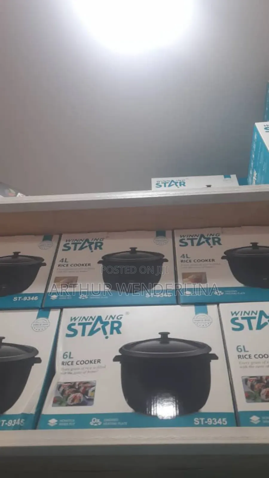 Star Winning Rice Cooker 6liters